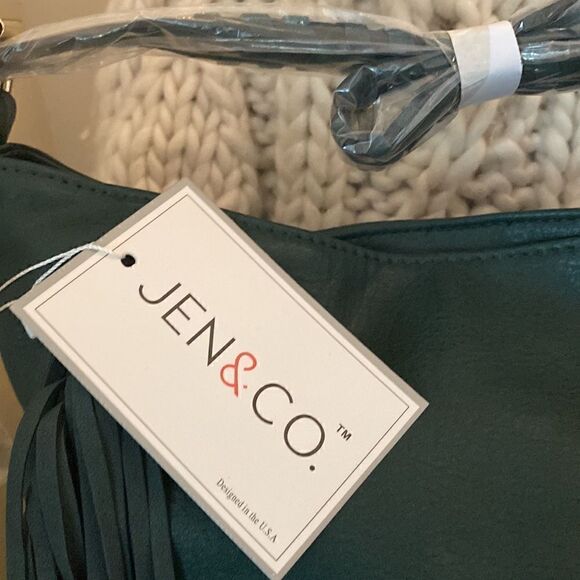 JEN & CO Sav Distressed Hobo Bag NWT - Picture 9 of 10